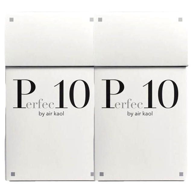 エアーかおる パーフェクテン for face 34×85cm x 2 ムーンホワイト