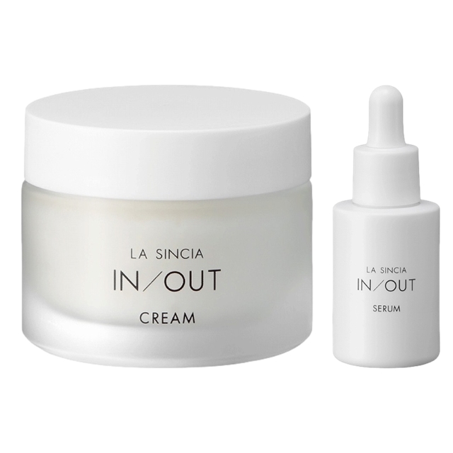 ラシンシア IN/OUT 2点セット/ クリーム 50mL  ＋  セラム 30mL