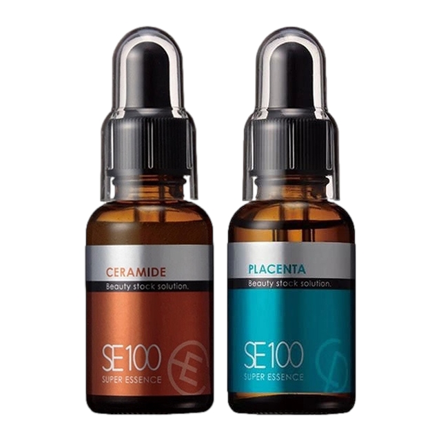 ラシンシア SE100 スーパーエッセンス 2点セット/  セラミド〈CE〉＋プラセンタ〈PL〉 30mlx2