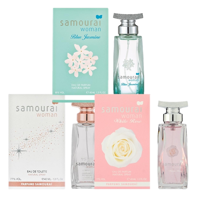 サムライ ウーマンセット/ 01 NEW +  ブルージャスミン +  ホワイトローズ