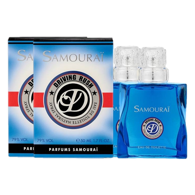 サムライ ドライビングラッシュ　オードトワレ 50ml x 2 お得な2個セット