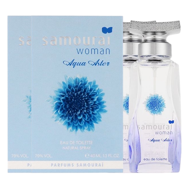 サムライ ウーマン　アクアアスター オードトワレ　　　　　　　 40ml x 2 お得な2個セット