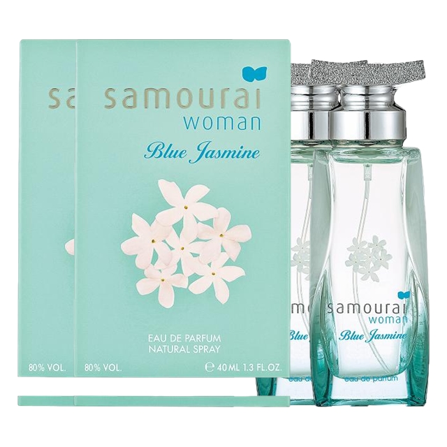 サムライ ウーマン ブルージャスミン オードパルファム 40ml x 2 お得な2個セット