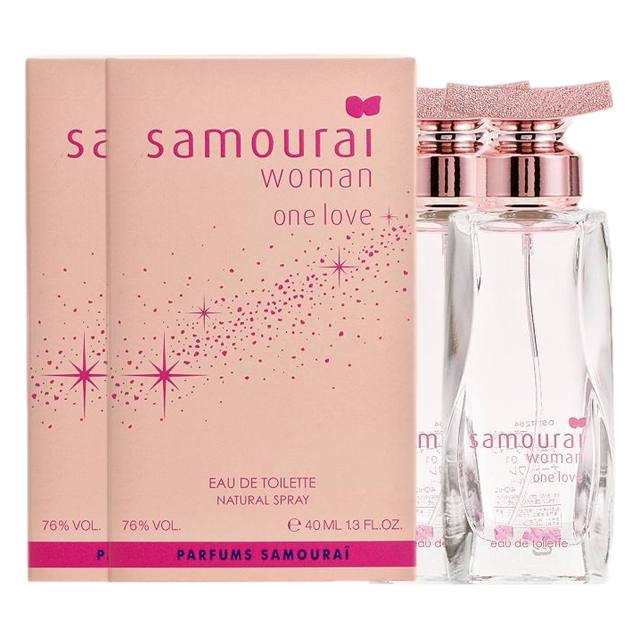 サムライ ウーマン ワンラブ01 オードトワレ 40ml x 2 お得な2個セット