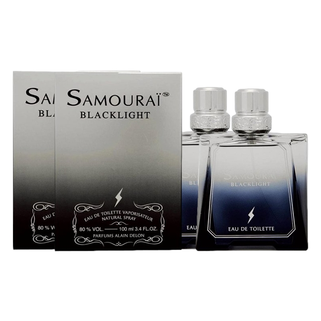 サムライ ブラックライト　オードトワレ 100ml x 2 お得な2個セット