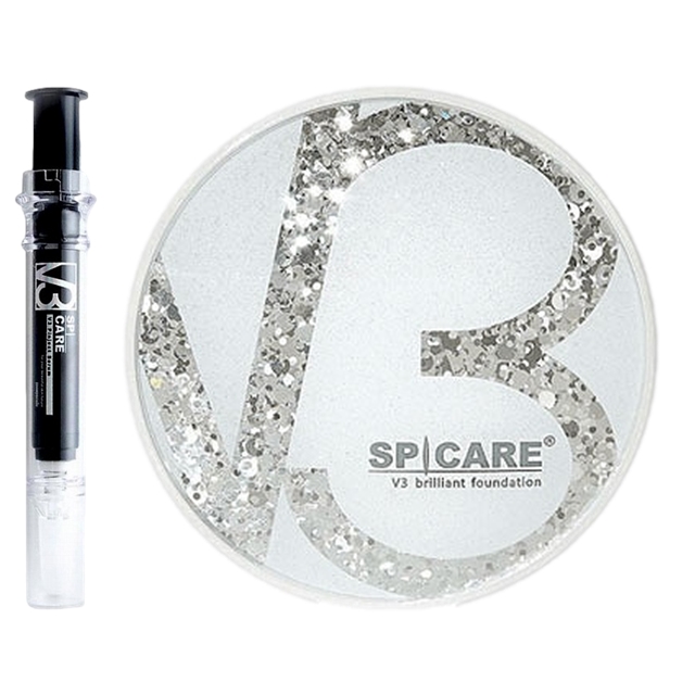 スピケア V3 ピンジェクトセラム ＋ ブリリアント ファンデーション 10ml+15ｇ