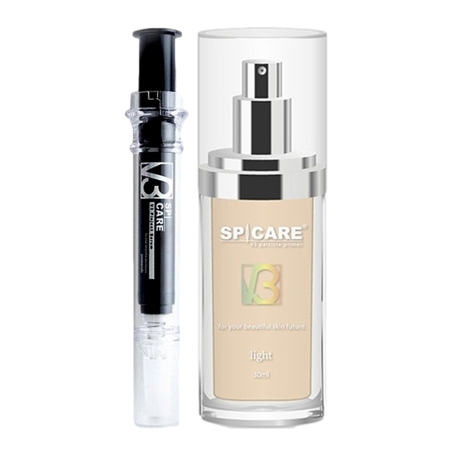 スピケア V3 ピンジェクトセラム ＋ パーティクルプライマー セット 10ml+30ml ライト