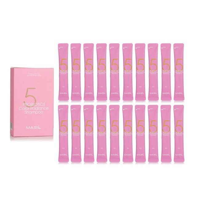 マシル 5 プロバイオティクス カラー ラディアンス シャンプー 8ml×20