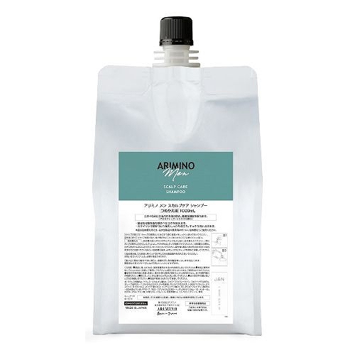 アリミノ メン スカルプケアシャンプー 1000mlパック （レフィル）