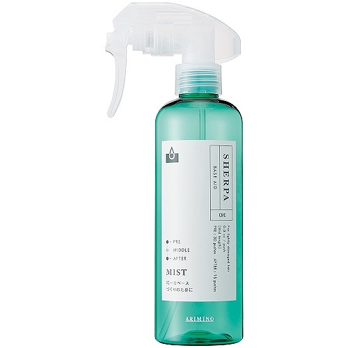 アリミノ シェルパ ベースエイドミスト  詰め替えボトルのみ(250mlサイズ）