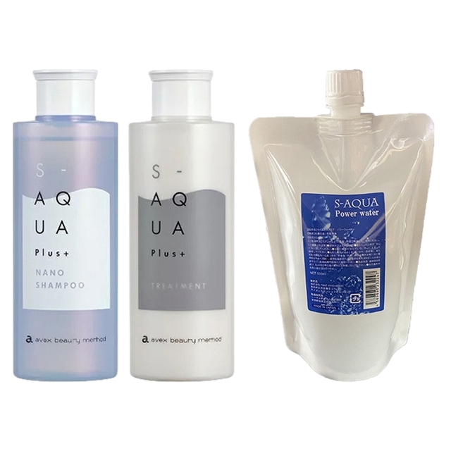 サイエンスアクア OHシャンプー 200ml とトリートメント  200g とパワーウォーター 500ml(リフィル） のセット