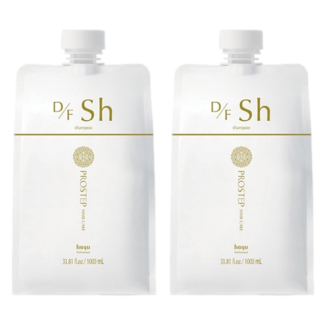 ホーユー プロステップ ヘアケア D/F シャンプー 1000ml(リフィル) x 2 お得な2個セット