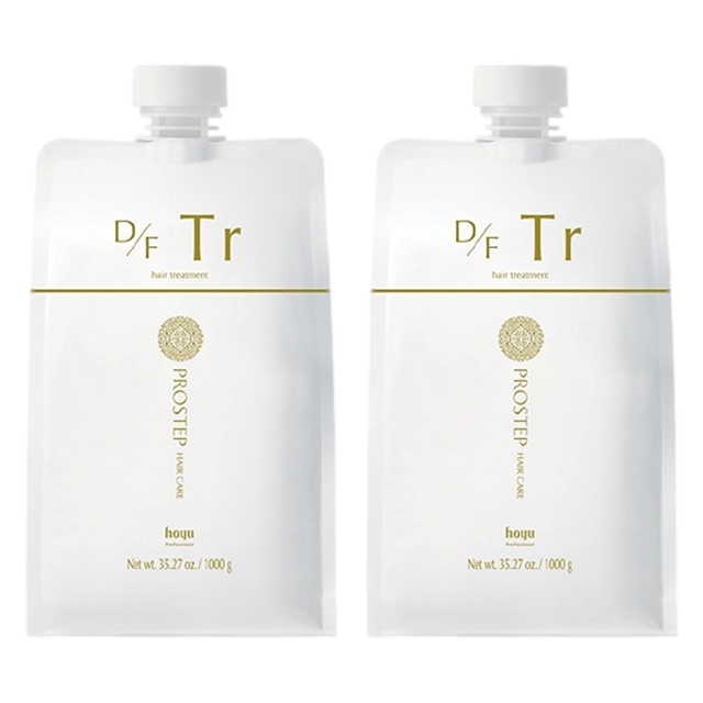 ホーユー プロステップ ヘアケア D/F ヘアトリートメント 1000g(リフィル) x 2 お得な2個セット