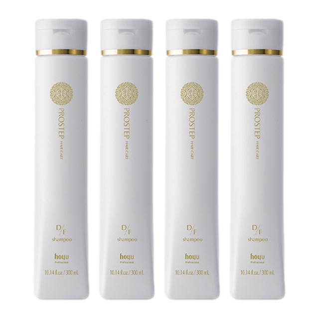 ホーユー プロステップ ヘアケア D/F シャンプー 300ml x 4 お得な4個セット