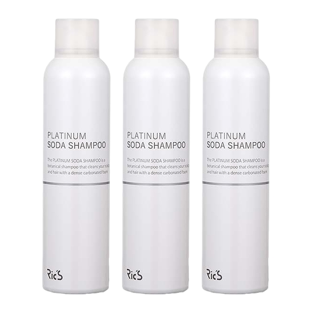 リックス プラチナム ソーダシャンプー 200g x 3 お得な3個セット