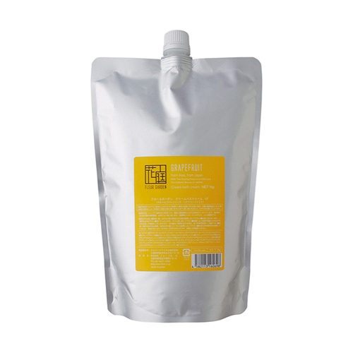 フォーフルール フルールガーデン クリームバス グレープフルーツ  1000ｇ (リフィル）