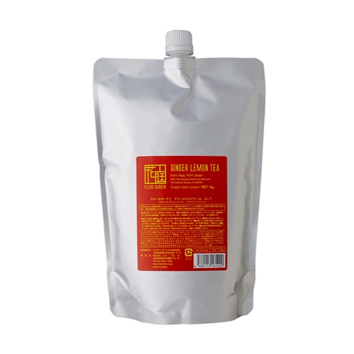 フォーフルール フルールガーデン クリームバス ジンジャーレモンティ 1000ｇ (リフィル）