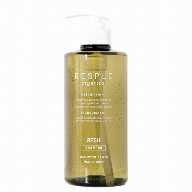 レスプルオーガニクス リフレッシュシャンプー 500ml