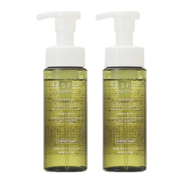 レスプルオーガニクス コンフォートフォーム 200ml x 2 お得な2個セット