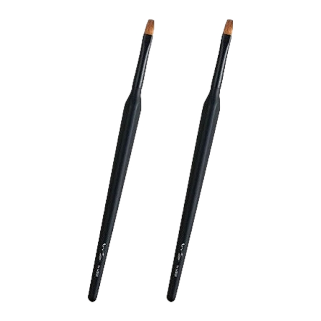 ブルーシュ リップブラシ 2セット 三角軸