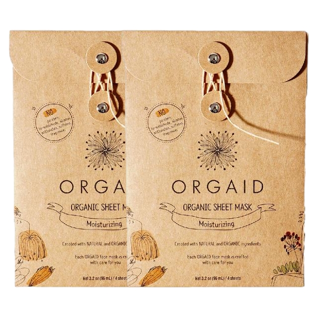 オーガエイド エッセンスモイストマスク 4枚 x 2 お得な2個セット