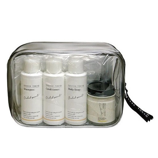 グラーストウキョウ トラベルポーチセット  ブラックカラント