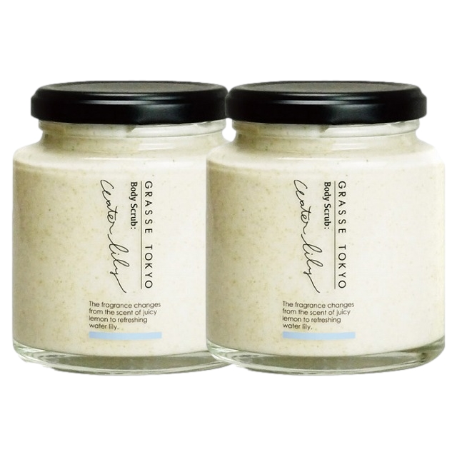 グラーストウキョウ ボディスクラブ 200g x 2 ウォーターリリー