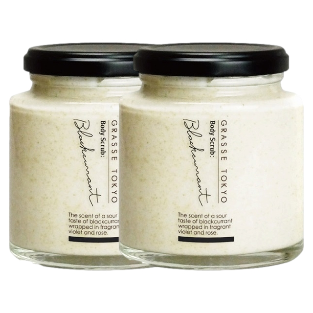 グラーストウキョウ ボディスクラブ 200g x 2 ブラックカラント