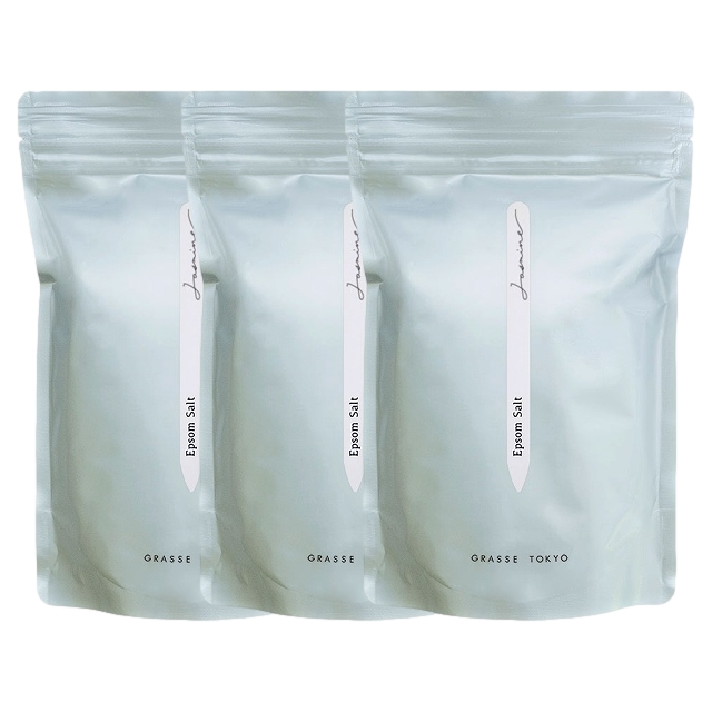 グラーストウキョウ エプソムソルト 750g x 3 ジャスミン
