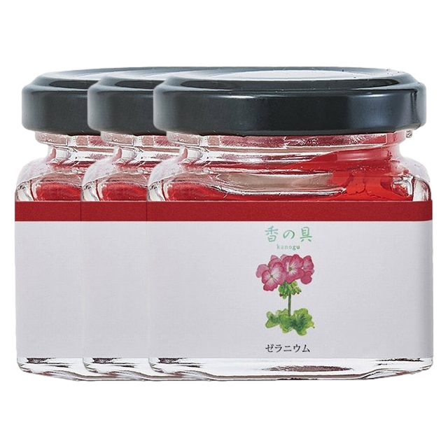 グラーストウキョウ 香の具 35ｇ x 3 「あか」ゼラニウム