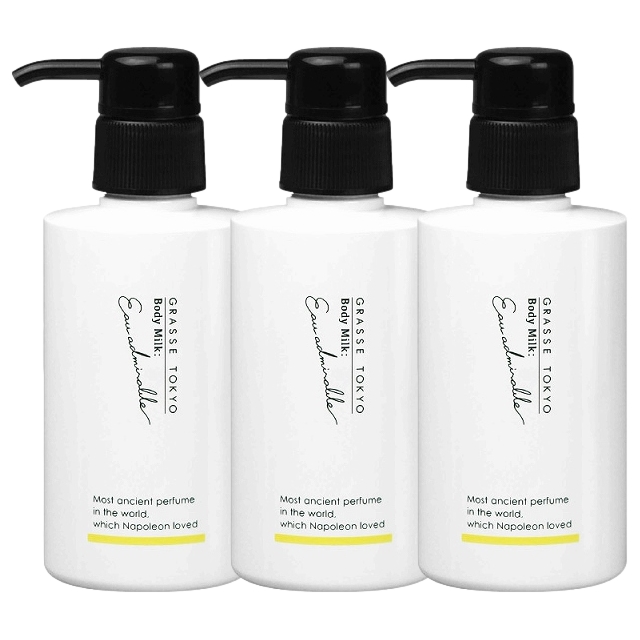 グラーストウキョウ ボディミルク 150ml x 3 オーアドミラブル