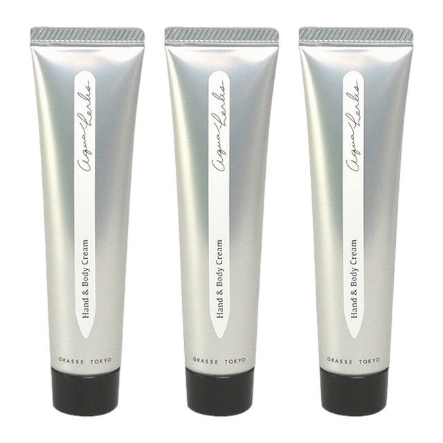 グラーストウキョウ ハンド＆ボディークリーム 35g x 3 アクアハーブス