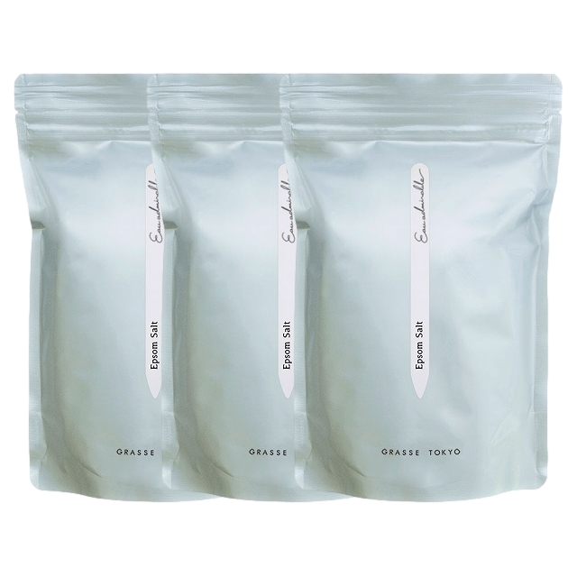 グラーストウキョウ エプソムソルト 750g x 3 オーアドミラブル