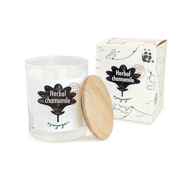 グラーストウキョウ voyage（ヴォヤージュ）アロマキャンドル 450g 08ハーバルカモミール