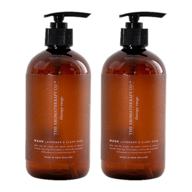 セラピーレンジ ハンド＆ボディウォッシュ 500ml x 2 ラベンダー&クラリセージ