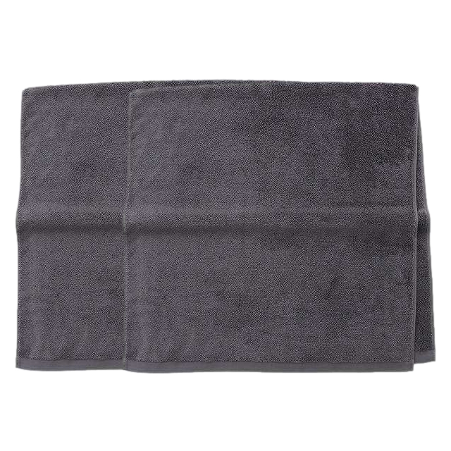 ミント アンド バーミィ コンパクトバスタオル 2セット チャコールグレー