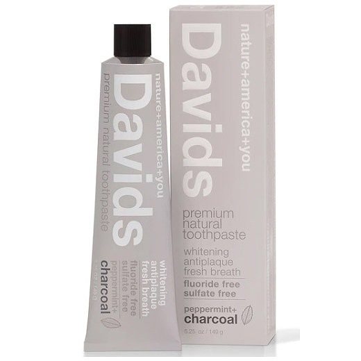 デイヴィッズ  ホワイトニングトゥースペースト 149g チャコール