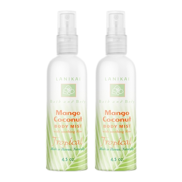 ラニカイ バス＆ボディ フェイス＆ボディミスト 130ml x 2 マンゴーココナッツ