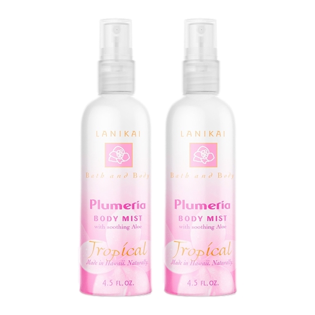 ラニカイ バス＆ボディ フェイス＆ボディミスト 130ml x 2 プルメリア