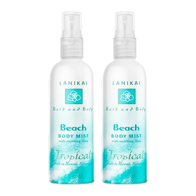 ラニカイ バス＆ボディ フェイス＆ボディミスト 130ml x 2 ビーチ