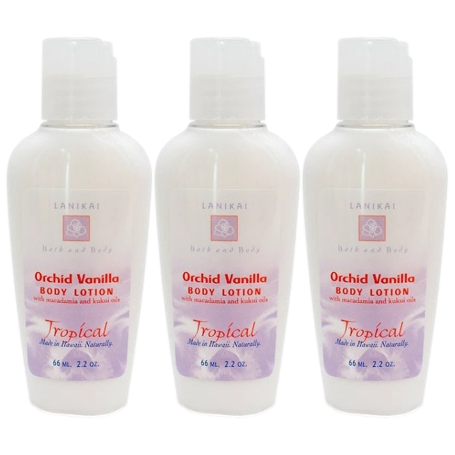 ラニカイ バス＆ボディ ボディローション 65ml x 3 プルメリア