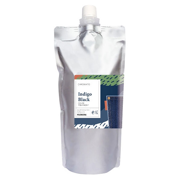 パイモア クロマト カラートリートメント 500g インディゴブラック