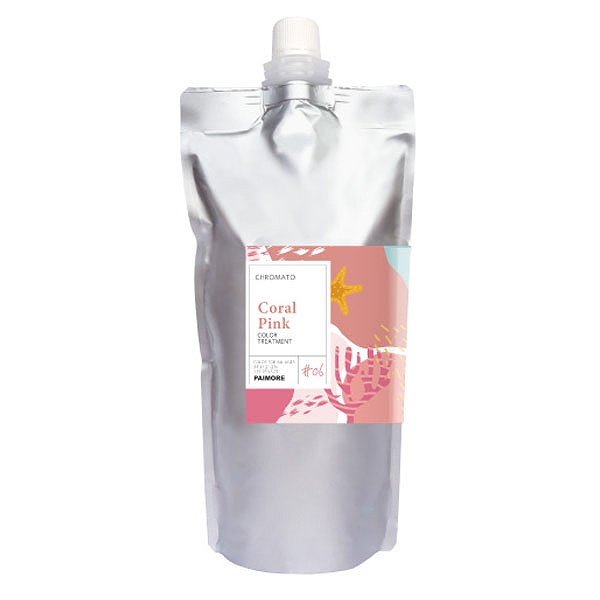パイモア クロマト カラートリートメント 500g コーラルピンク