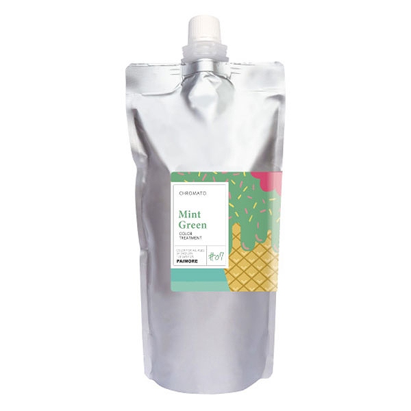パイモア クロマト カラートリートメント 500g ミントグリーン