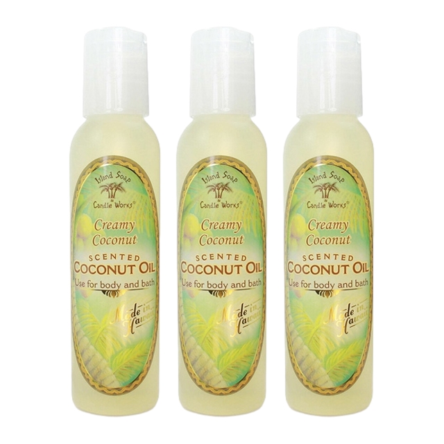 アイランドソープ＆キャンドルワークス アロマティックオイル 120ml x 3 ココナッツ