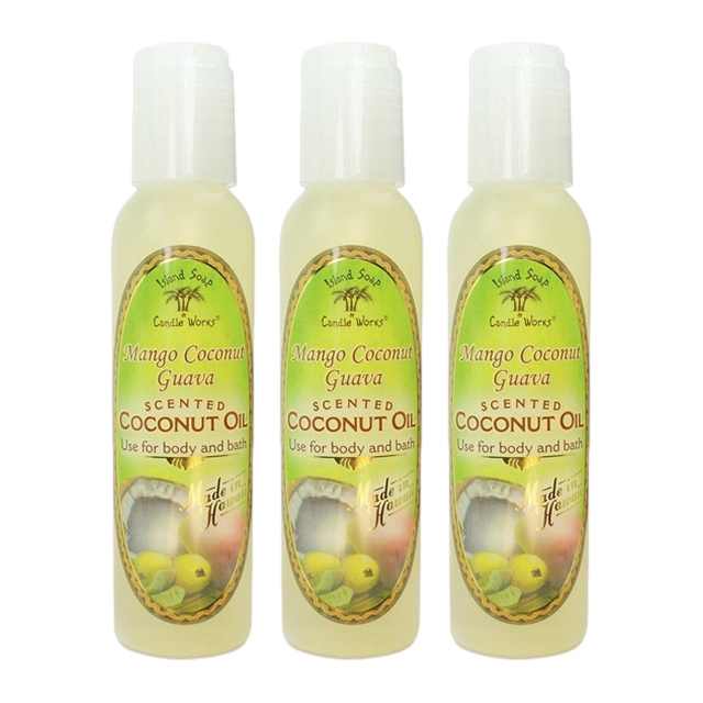 アイランドソープ＆キャンドルワークス アロマティックオイル 120ml x 3 マンゴーココナッツ