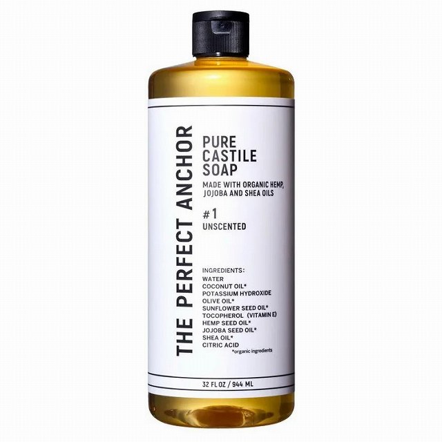 ザ パーフェクトアンカー ピュア カスチールソープ 944ml アンセンテッド（香りなし）