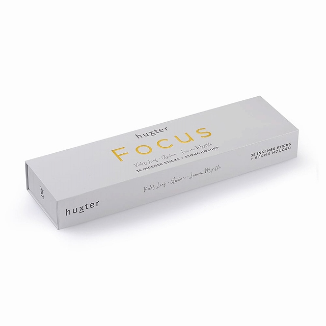 ハクスター インセンススティック 35本+ストーンホルダー フォーカス
