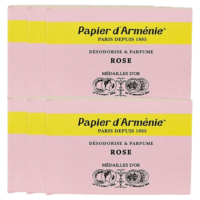 パピエダルメニイ トリプル ローズ 3×12枚(36回分) x 6 お得な6個セット