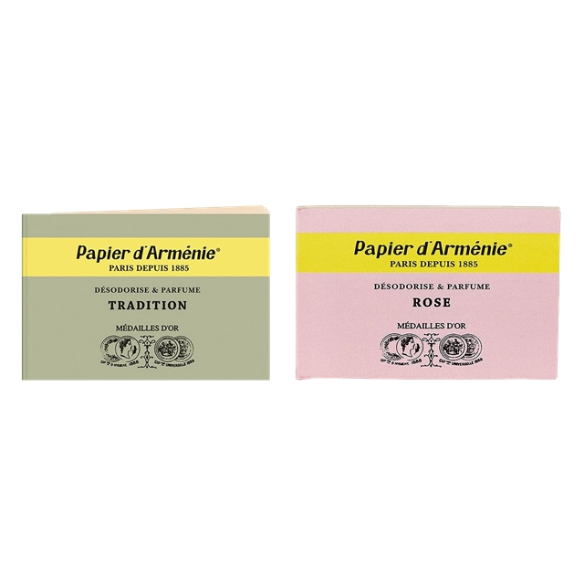 パピエダルメニイ トリプル 2種セット 3×12枚36回分x2 トラディショナル+ローズ